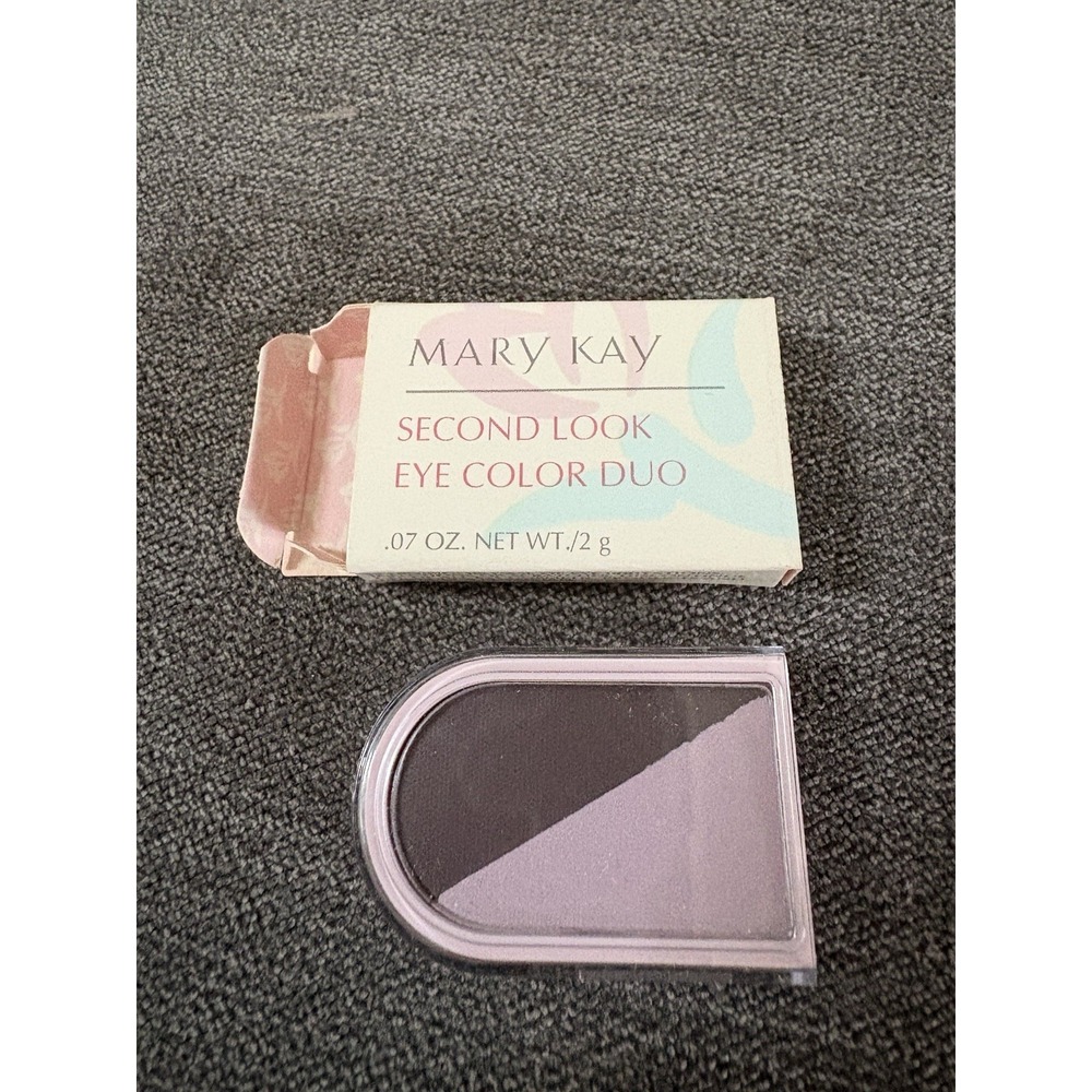 Mary Kay Vintage Second Look Eye Color Duo Parisian Purple 2627 NIB - Picture 1 of 3